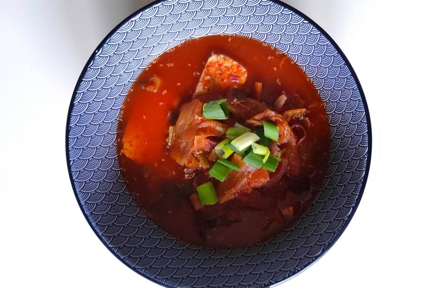 Kimchi-Jiigae (Kimchi Stew)