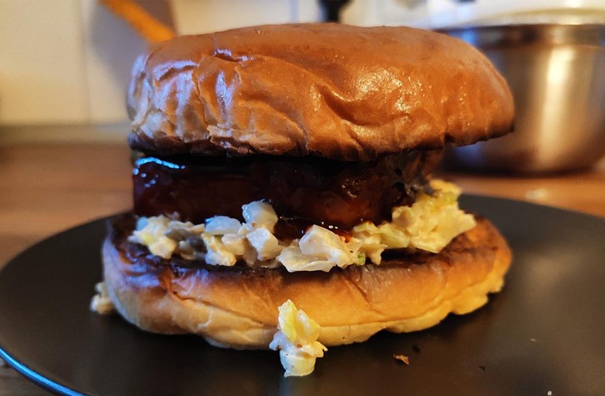 Korean Fried Chicken Burger