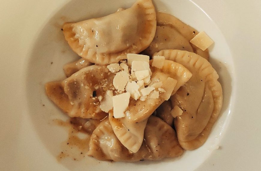 Mushroom Ravioli